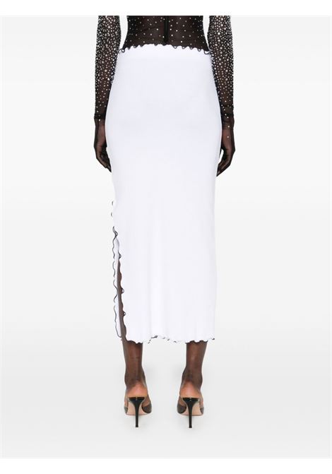 White ribbed midi skirt Rotate sunday - women ROTATE SUNDAY | 113654400400